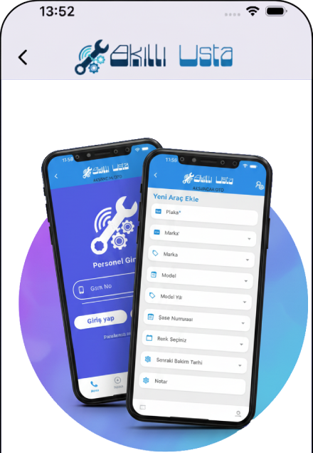 Oto Servis Mobil Uygulama
